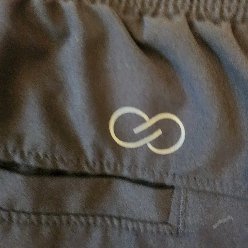 CALIA Women's Sz M Black Athletic Running Shorts Drawstring Waist Pockets